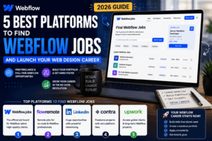 5 Best Platforms to Find Webflow Jobs and Launch Your Web Design Career